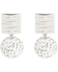 Givenchy - 4g Crystal Earrings Jewellery - Lyst