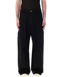 Rick Owens - Oversized Cargo Trousers - Lyst