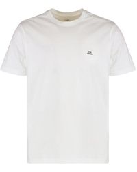 C.P. Company - Cotton Crew-Neck T-Shirt - Lyst