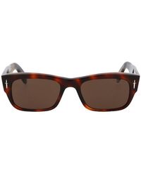 Cutler and Gross - Rectangular Frame Sunglasses - Lyst
