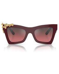 Dolce & Gabbana - Cat-eye Frame Sunglasses - Lyst