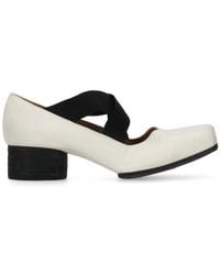 Uma Wang - Square Toe Slip-on Ballerina Shoes - Lyst