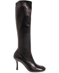 Burberry - 'baby' Heeled Boots, - Lyst