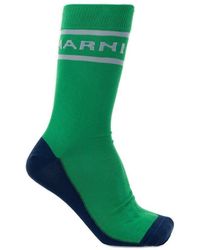 Marni - Socks With Logo - Lyst