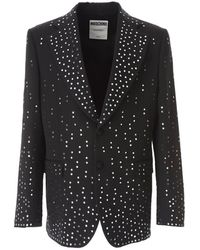 Moschino - Flap-pocketed Single-breasted Blazer - Lyst