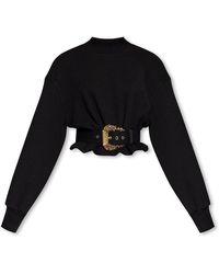 Versace - Oversize Sweatshirt - Lyst