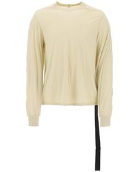 Rick Owens - Long-Sleeved Jersey T-Shirt For - Lyst
