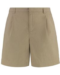 A.P.C. - Crew Cotton Bermuda Shorts - Lyst