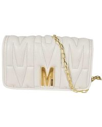 Moschino - Logo Plaque Chain-link Wallet - Lyst