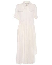Ballantyne - Belted Dress - Lyst