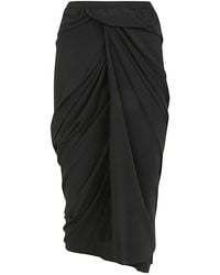 Rick Owens - Wrap Skirt Clothing - Lyst