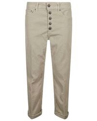 Dondup - Button Fly Pants - Lyst