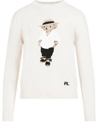 Ralph Lauren - Bear Pullover Sweater - Lyst