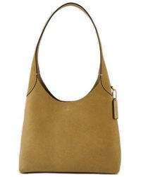 COACH - Suede Brooklyn 28 Shoulder Bag - Lyst