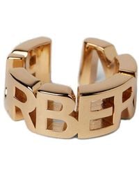 Burberry Logo Detailed Earcuff - Natural
