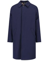 A.P.C. - Single Breast Trench Coat - Lyst