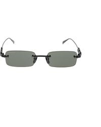 Gucci - Rectangular Frame Sunglasses - Lyst