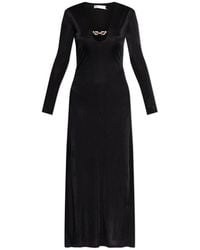 Tory Burch - Dress With Decorative Appliqué - Lyst
