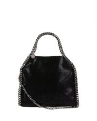 Stella McCartney Mini Falabella Tote Bag in Black - Save 37% | Lyst
