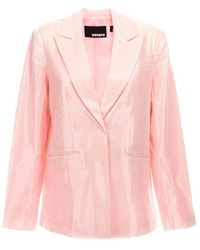 ROTATE BIRGER CHRISTENSEN - Sequin Jackets Pink - Lyst