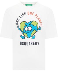 DSquared² - One Life Loose T-shirt - Lyst