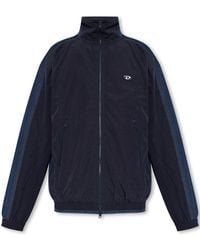 DIESEL - J-Bright Funnel-Neck Bomber Jacket - Lyst