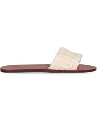 Manebí - Wovened Open Toe Sandals - Lyst
