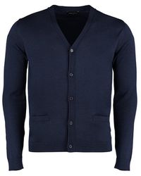 Roberto Collina - Button-up Knit Cardigan - Lyst