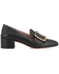 Bally Janelle Heeled Loafers - Black
