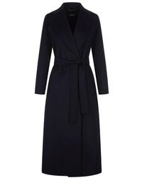 Max Mara - Poldo Straight Hem Belted Coat - Lyst