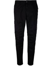 Stone Island - Compass Patch Cargo Pants - Lyst