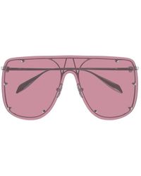 Alexander McQueen - Oversize-frame Sunglasses - Lyst