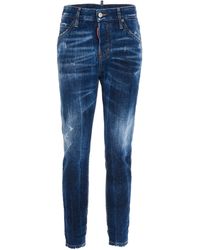 DSquared² S72lb0397s30309470 Cotton Jeans - Blue