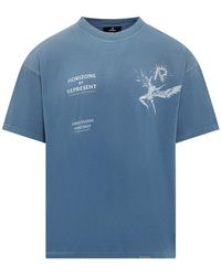 Represent - Icarus Printed Crewneck T-shirt - Lyst
