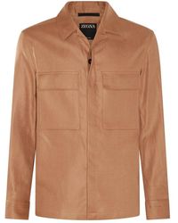 ZEGNA - Concealed Fastened Overshirt - Lyst
