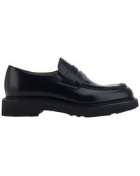 Church's - Seam-detailed Slip-on Loafers - Lyst