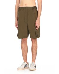 DSquared² - Logo Printed Cargo Shorts - Lyst