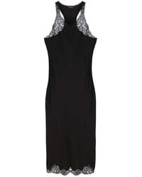 Balenciaga - Lace-trimmed Dress, - Lyst