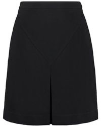 Burberry - Flared Skirt - Lyst