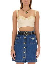 Moschino - Top Bustier - Lyst