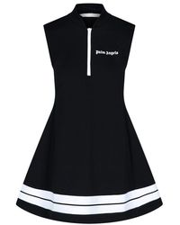 palm angels t shirt dress womens