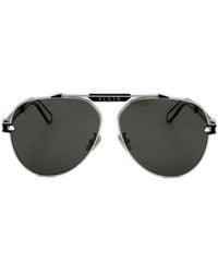 Philipp Plein - Aviator Frame Sunglasses - Lyst