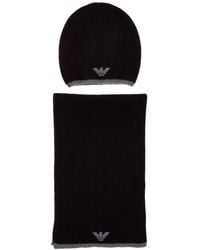 armani beanie hat