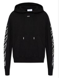 Off-White c/o Virgil Abloh - Hoodie With Logo, - Lyst