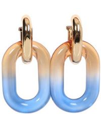 Rabanne - Xl Link Interlocking Hoop Earrings - Lyst