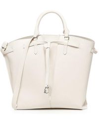 Coccinelle - Fold Detailed Top Handle Bag - Lyst