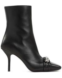 Givenchy - G Woven Ankle Boots - Lyst