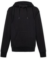 McQueen - Cut-Out Detailed Drawstring Hoodie - Lyst