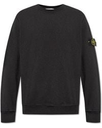 Stone Island - Sweatshirt With Logo - Lyst