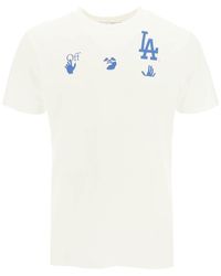 Off-White c/o Virgil Abloh Los Angeles Dodgers T-shirt X Mlb - White